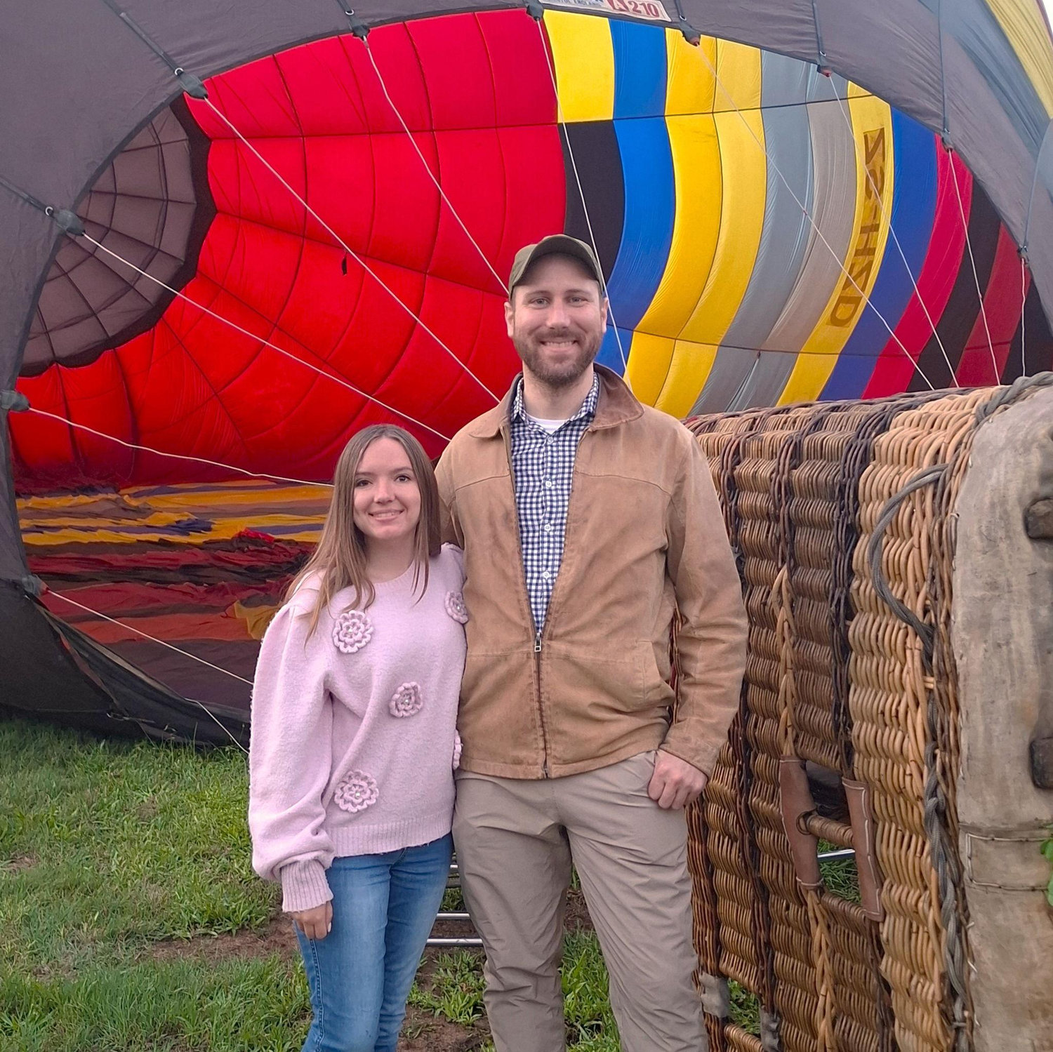 Hot air balloon ride.