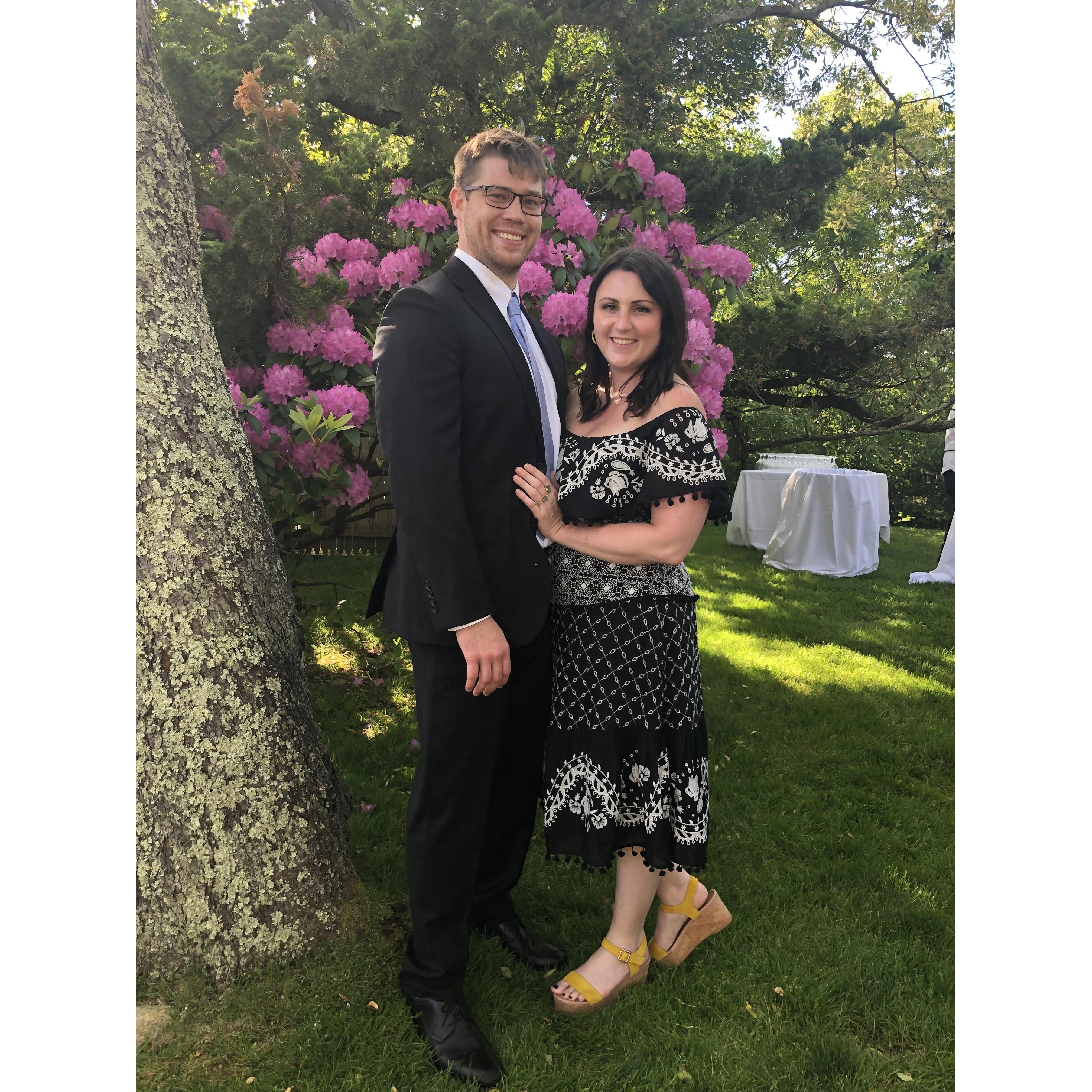 At the Dragich weeding