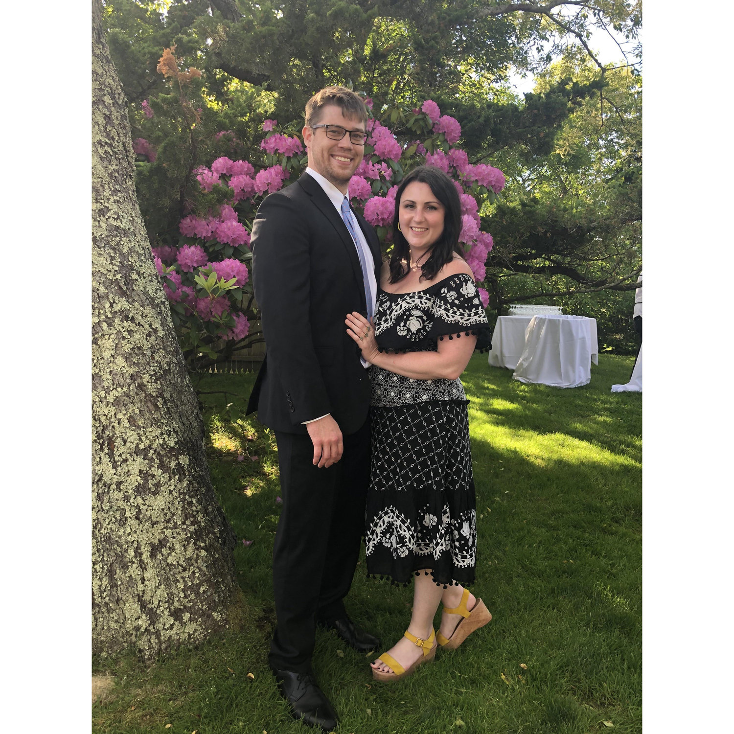 At the Dragich weeding