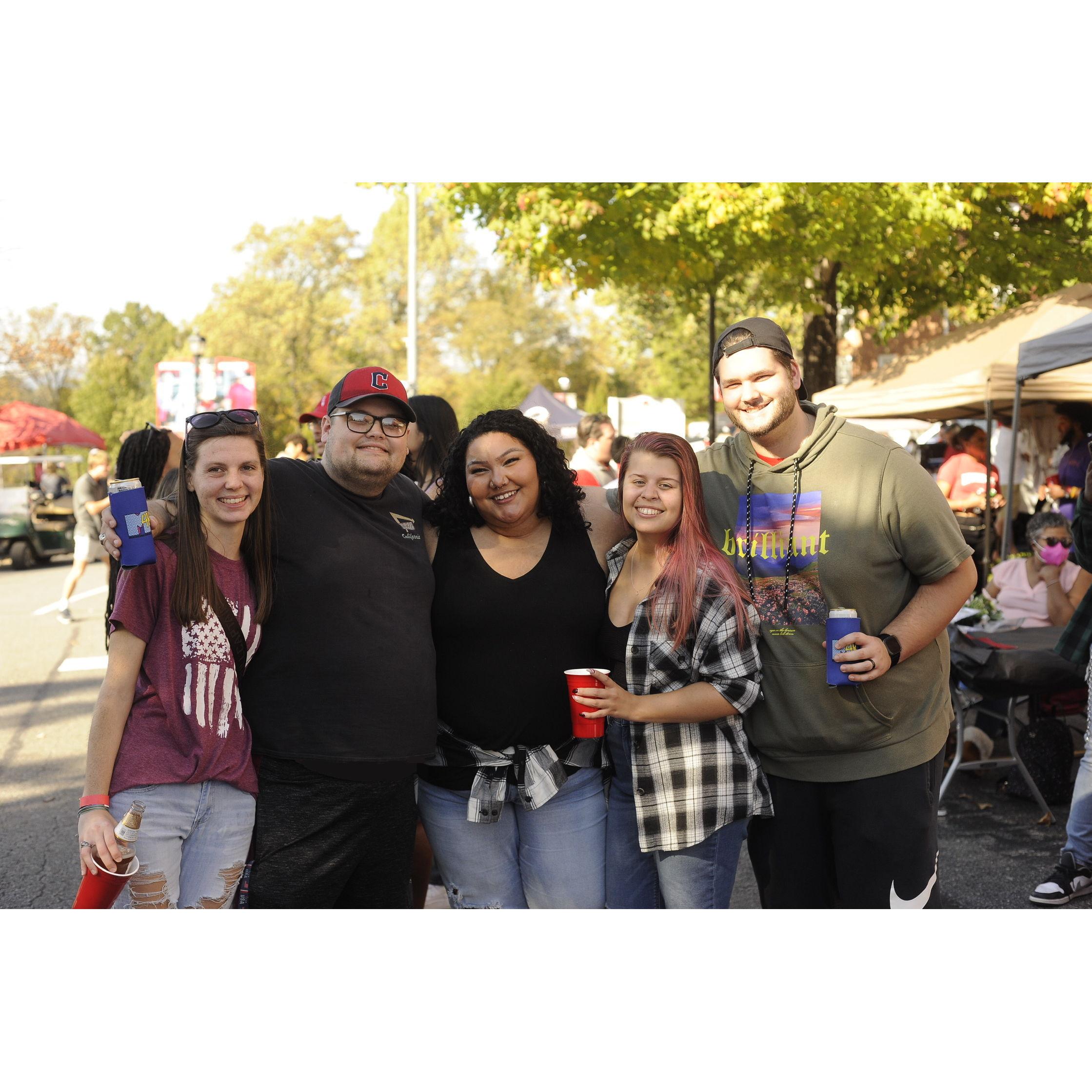 Homecoming! We owe so much to the University that brought us to each other!