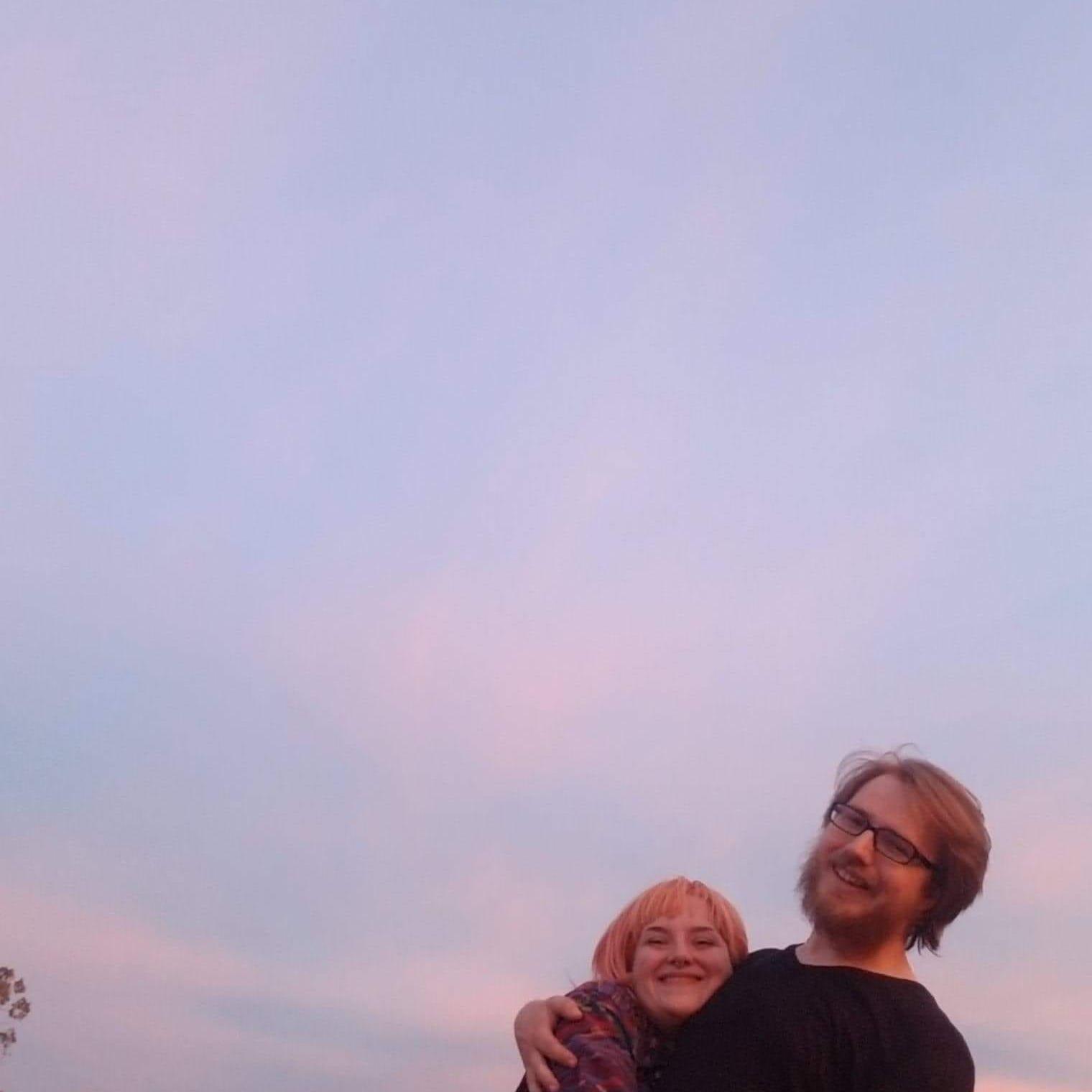 Our first anniversary at our secret campsite in Sedona, AZ