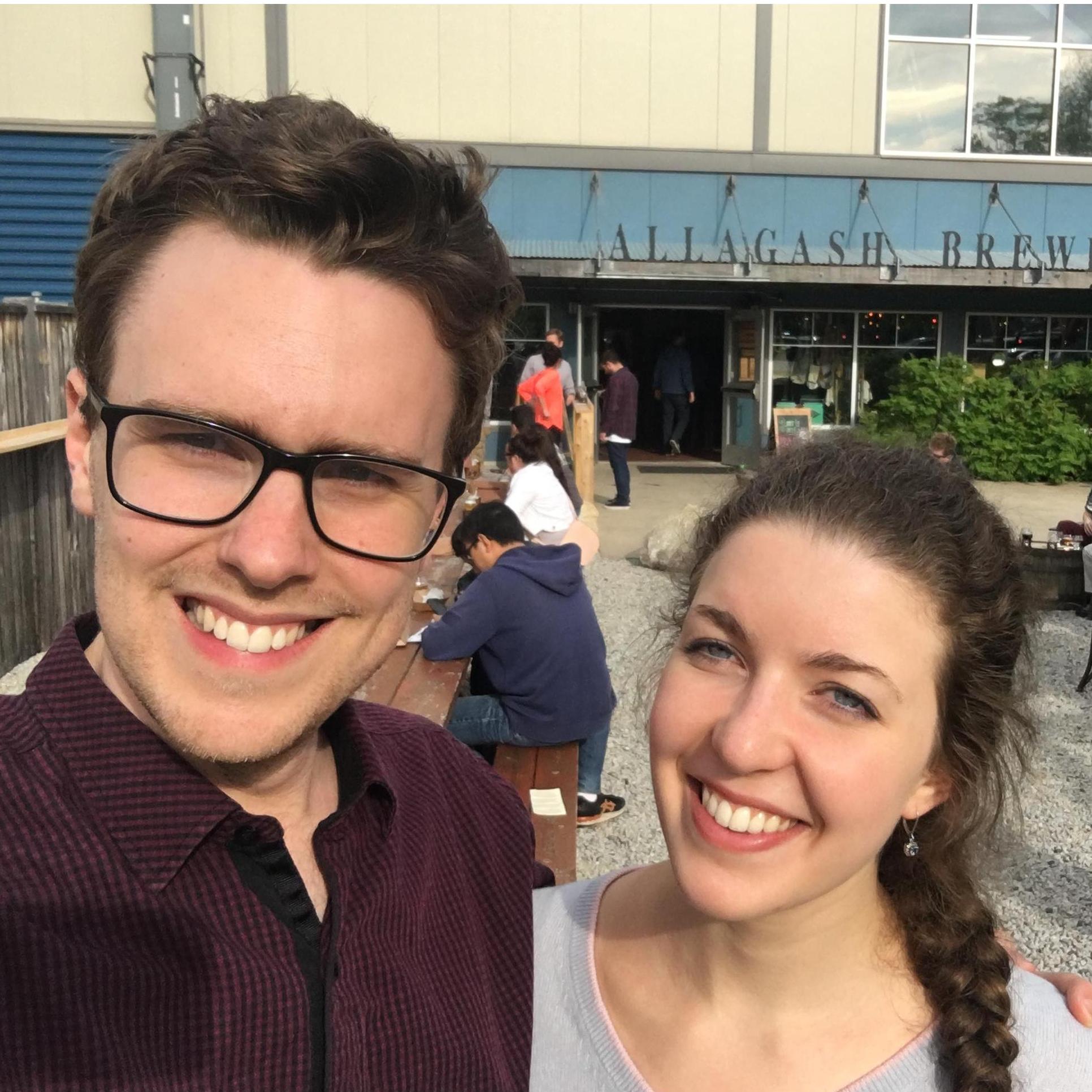 Summer 2017, Thomas' first visit to Maine, one of our favourite places.