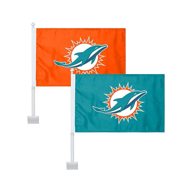 foco NFL 2 Pack Solid Car Flag