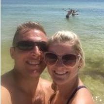 The beach is our happy place