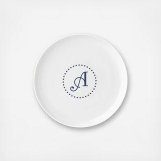 ID Navy Dots Accent Plate