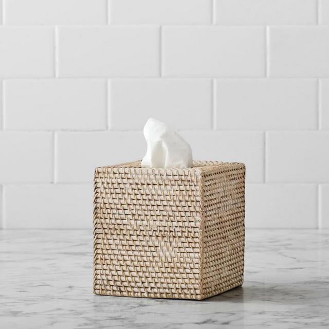 Tava Handwoven Rattan Tissue Cover