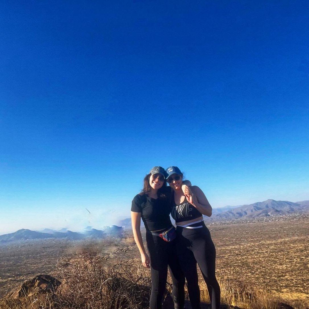 Our first hike together - MLK weekend in Arizona