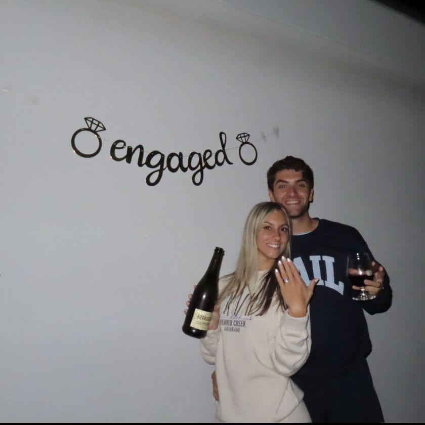 The end of our engagement weekend celebrations!