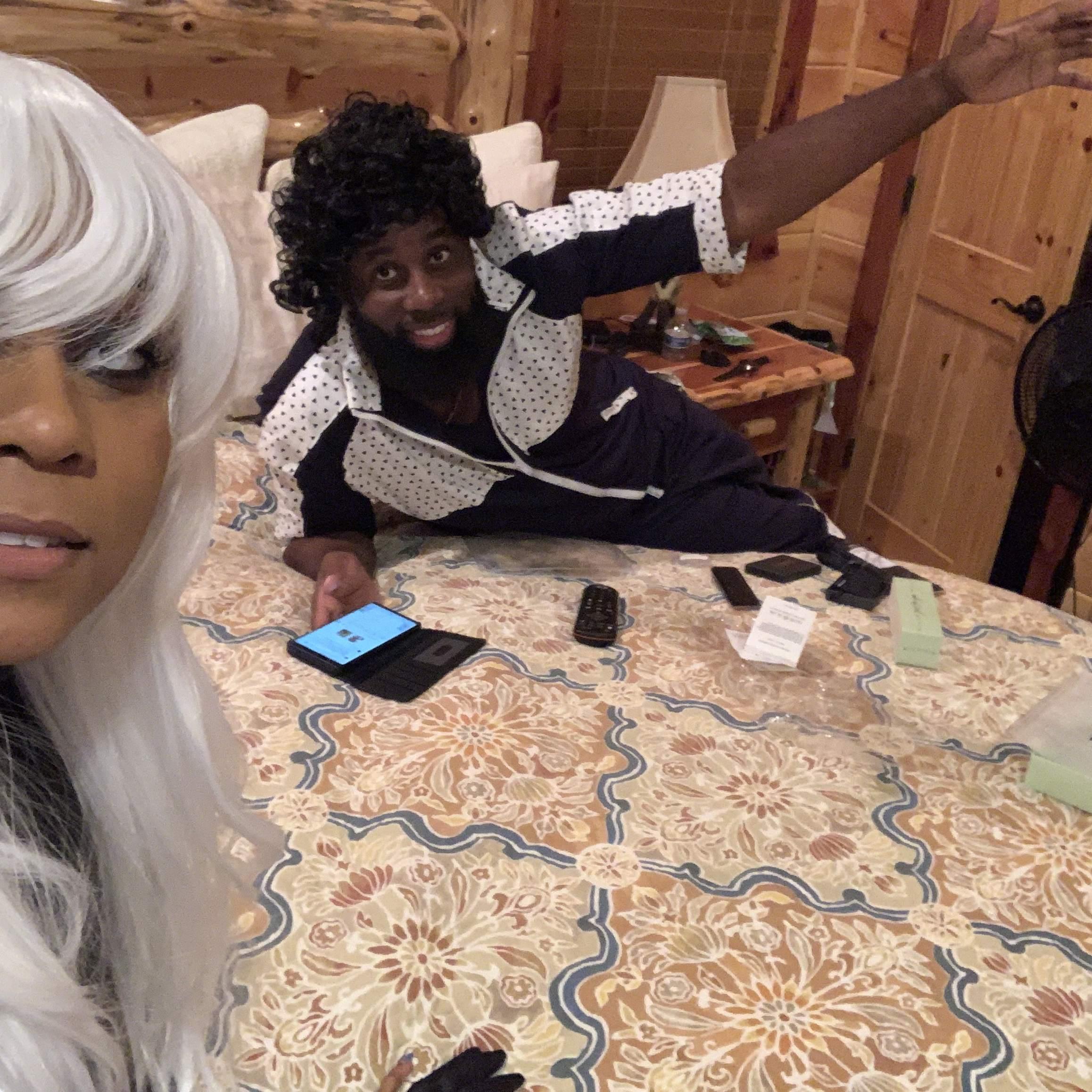 Storm and Jerome lol #Halloween