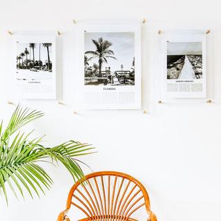 Modern Gallery Wall 3-Piece Acrylic UV Grade Acrylic Frame Set