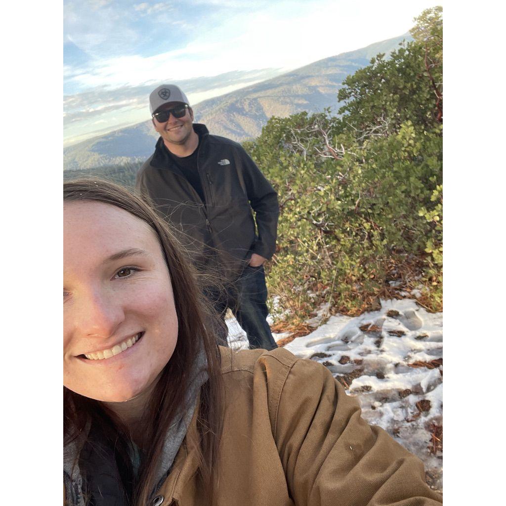 January 2021: Our first trip together to Lake Tahoe