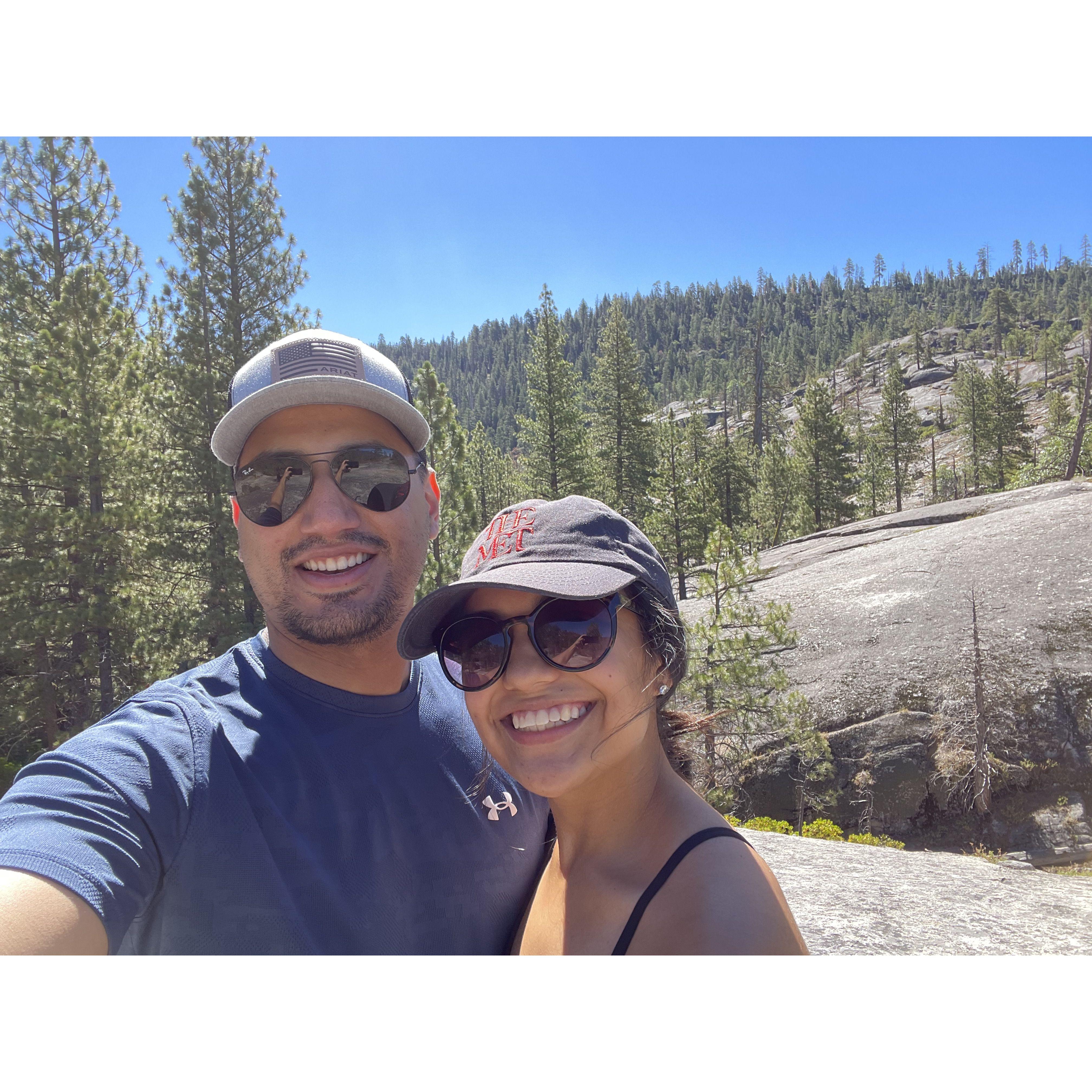 On a hike at Strawberry for Jema's 23rd birthday🥾