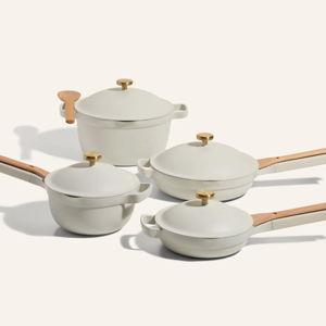 Cream Our Place Cookware Set (13 piece)