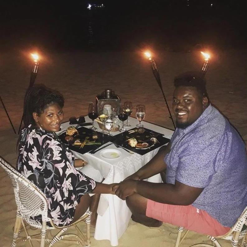 Dinner on the beach in Cabo