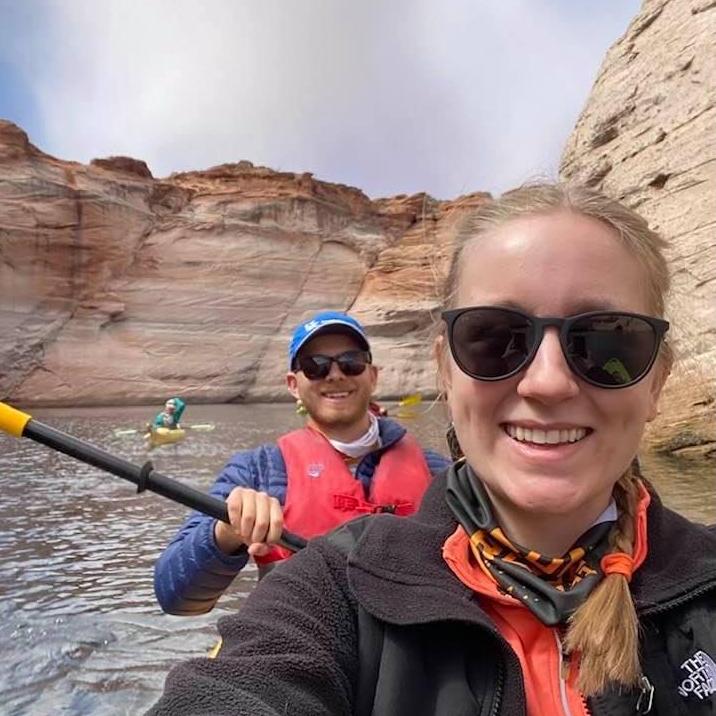 Kayaking in Lake Powell