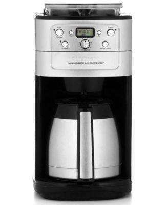 Cuisinart - DGB-900BC Coffee Maker, Grind & Brew 12-Cup Thermal Automatic