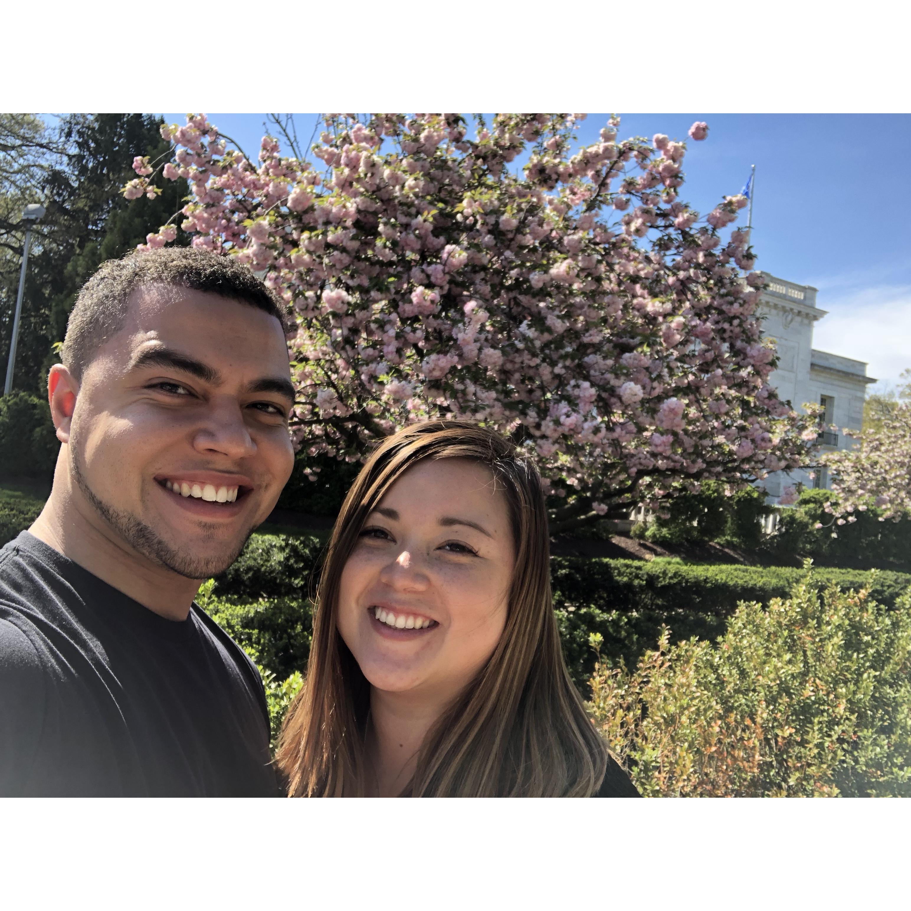 Washington DC April 2018
