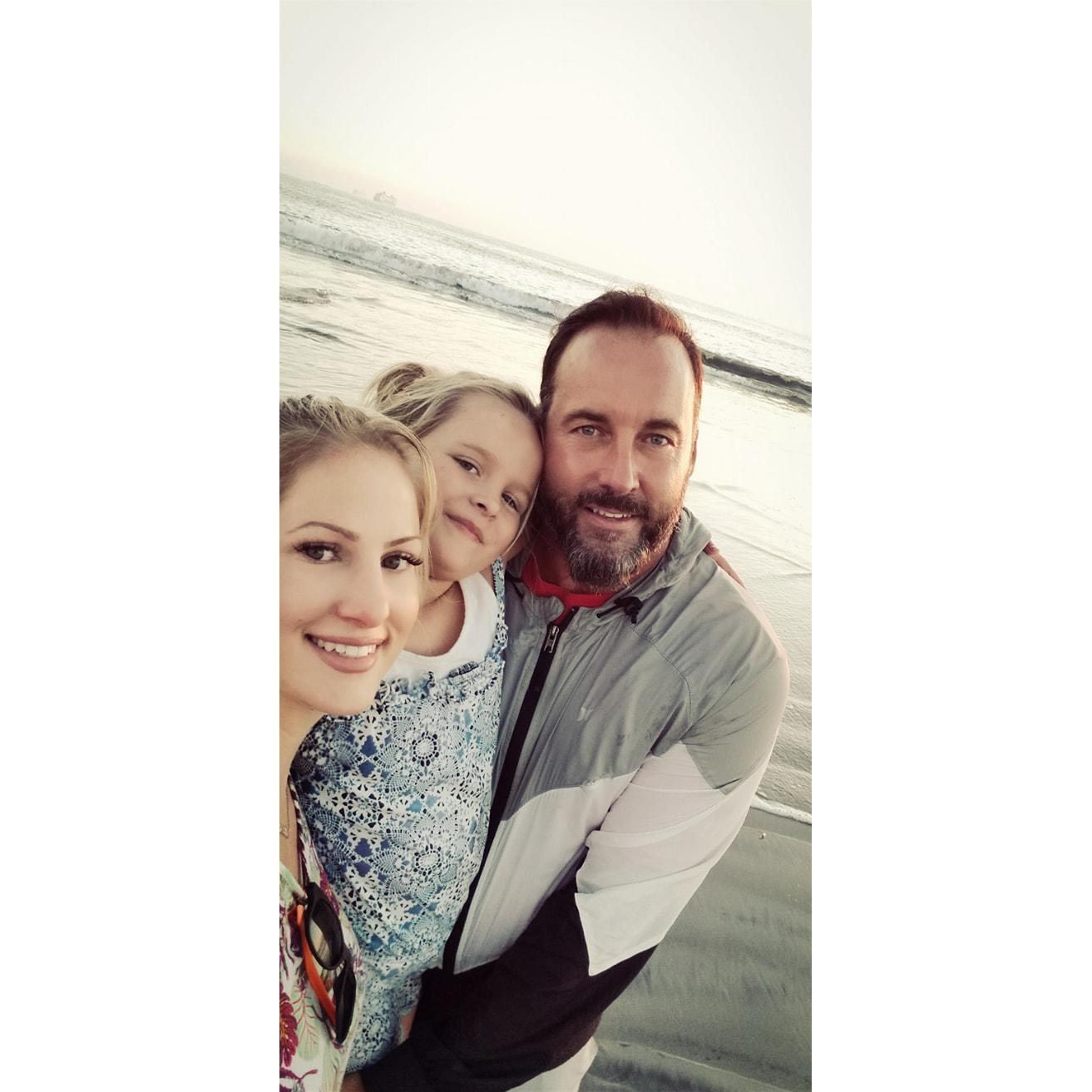 Coronado Bay finding sand dollars at sunset is one of our favorite things to do as a family. :)