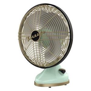 Vornado Alchemy Silver Swan Fan, Seafoam Green