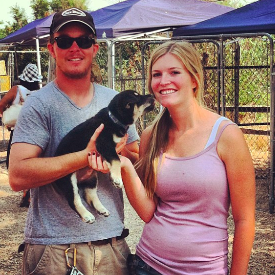 Year 2, 2013:
The day we got our pup, Miko