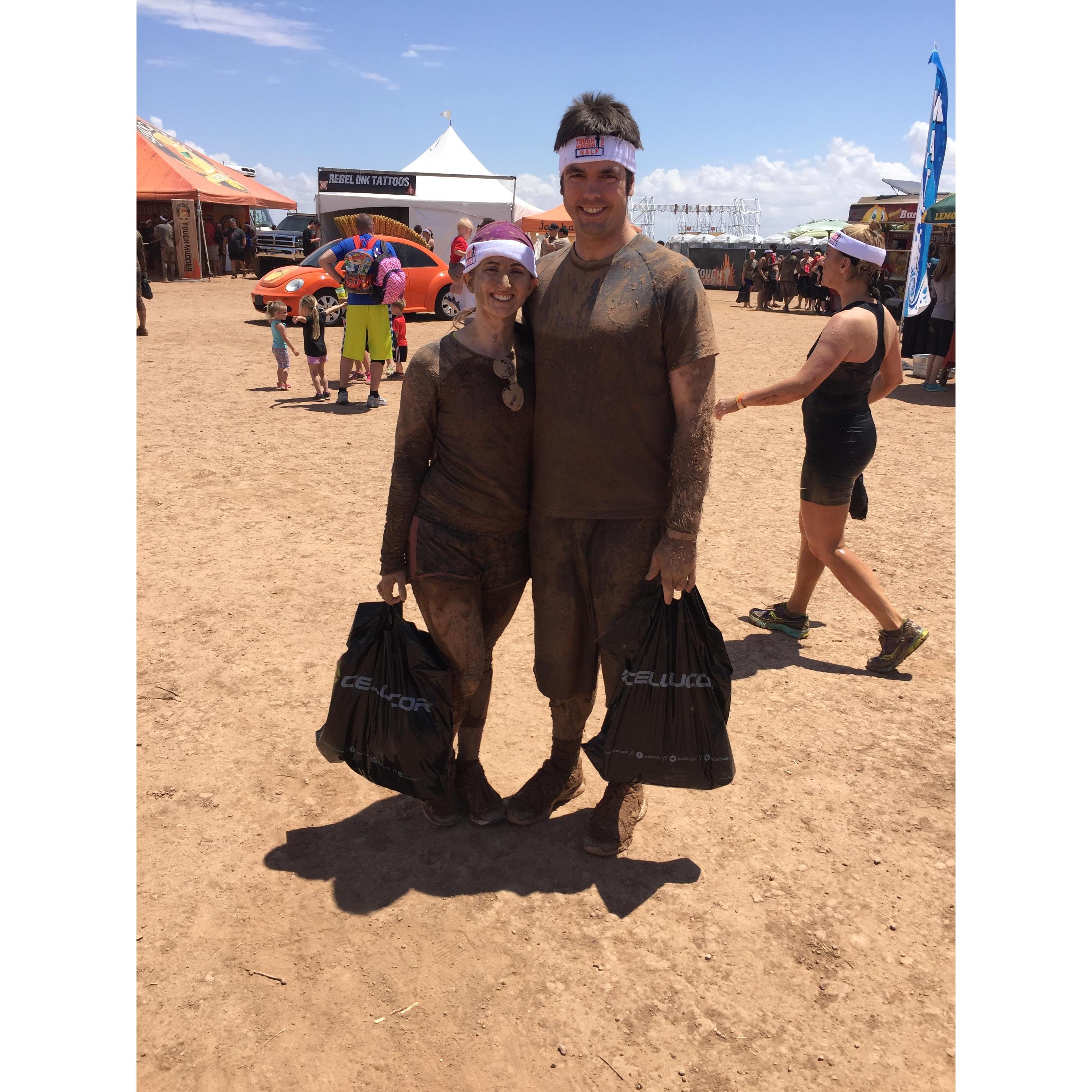 Tough Mudder finishers!