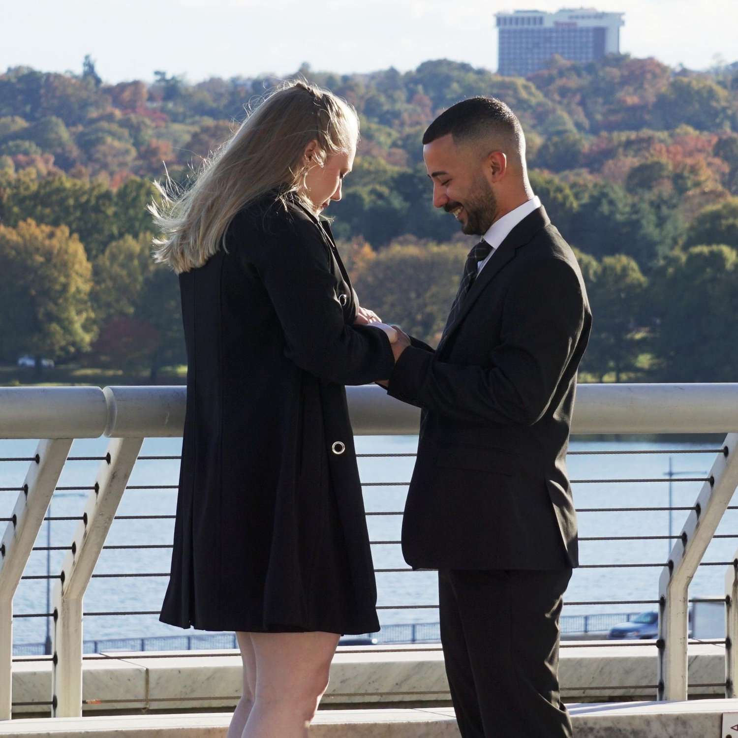 HERE IS MANDO PROPOSING