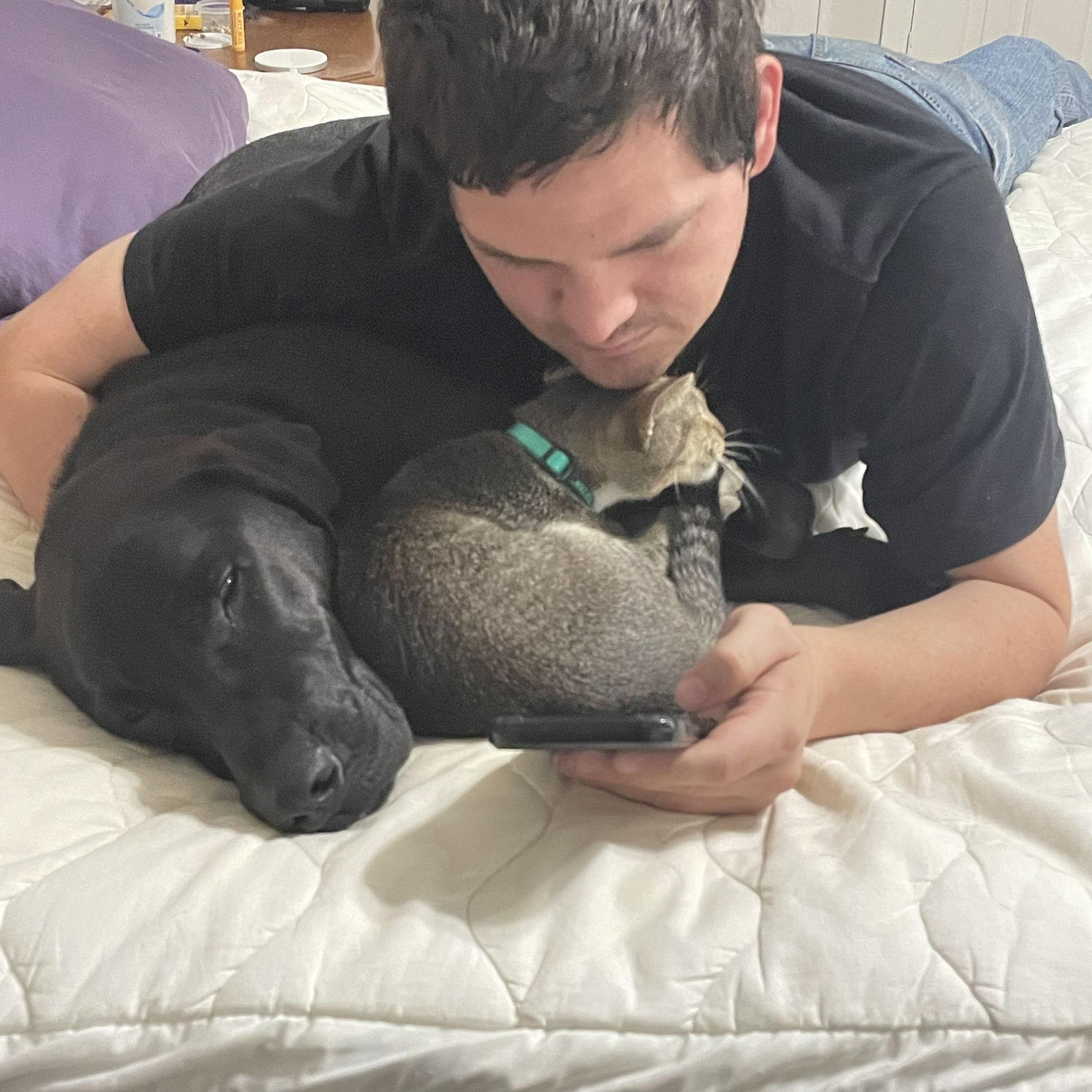 I am the one who feeds them yet they love their daddy.