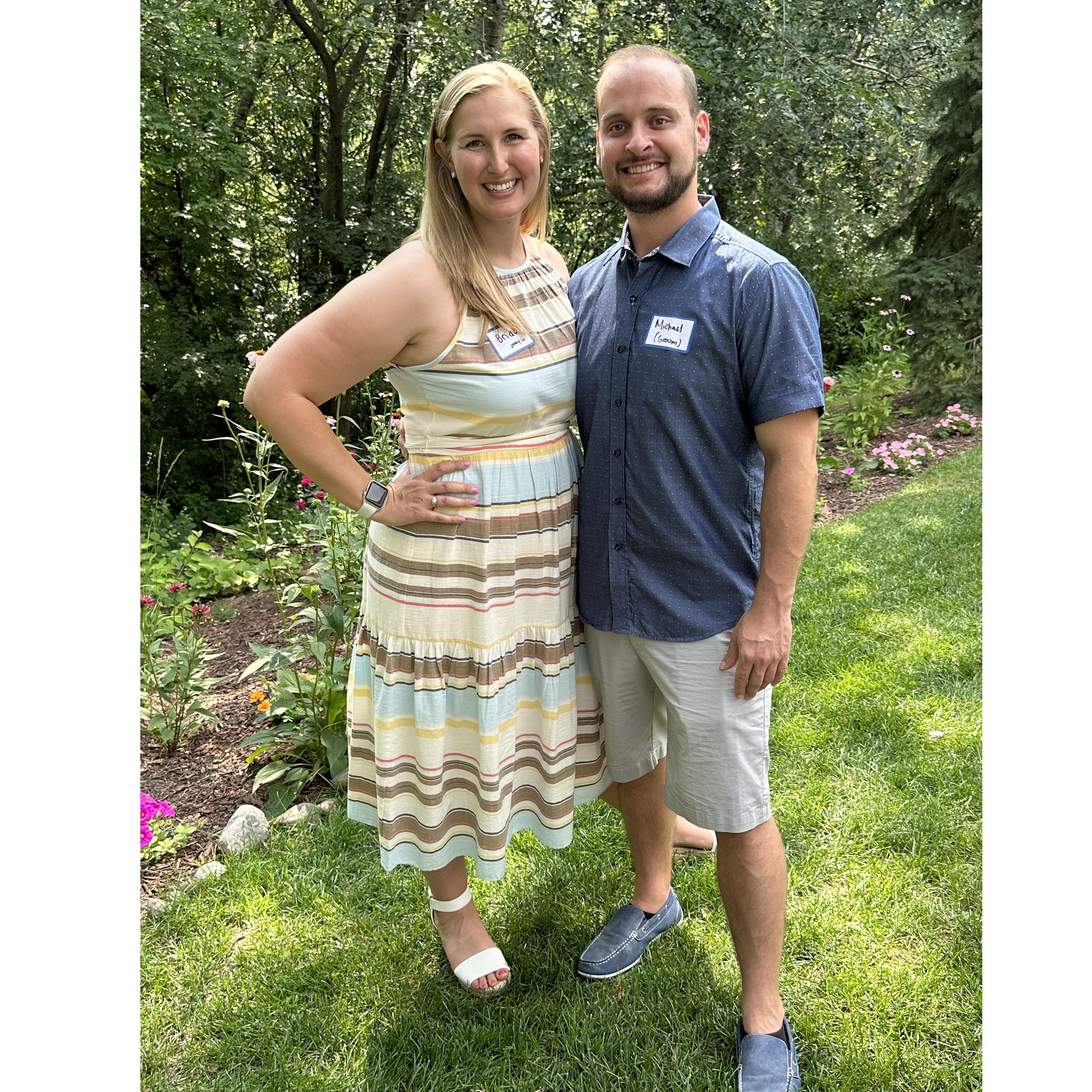 Our engagement party back in Minnesota!