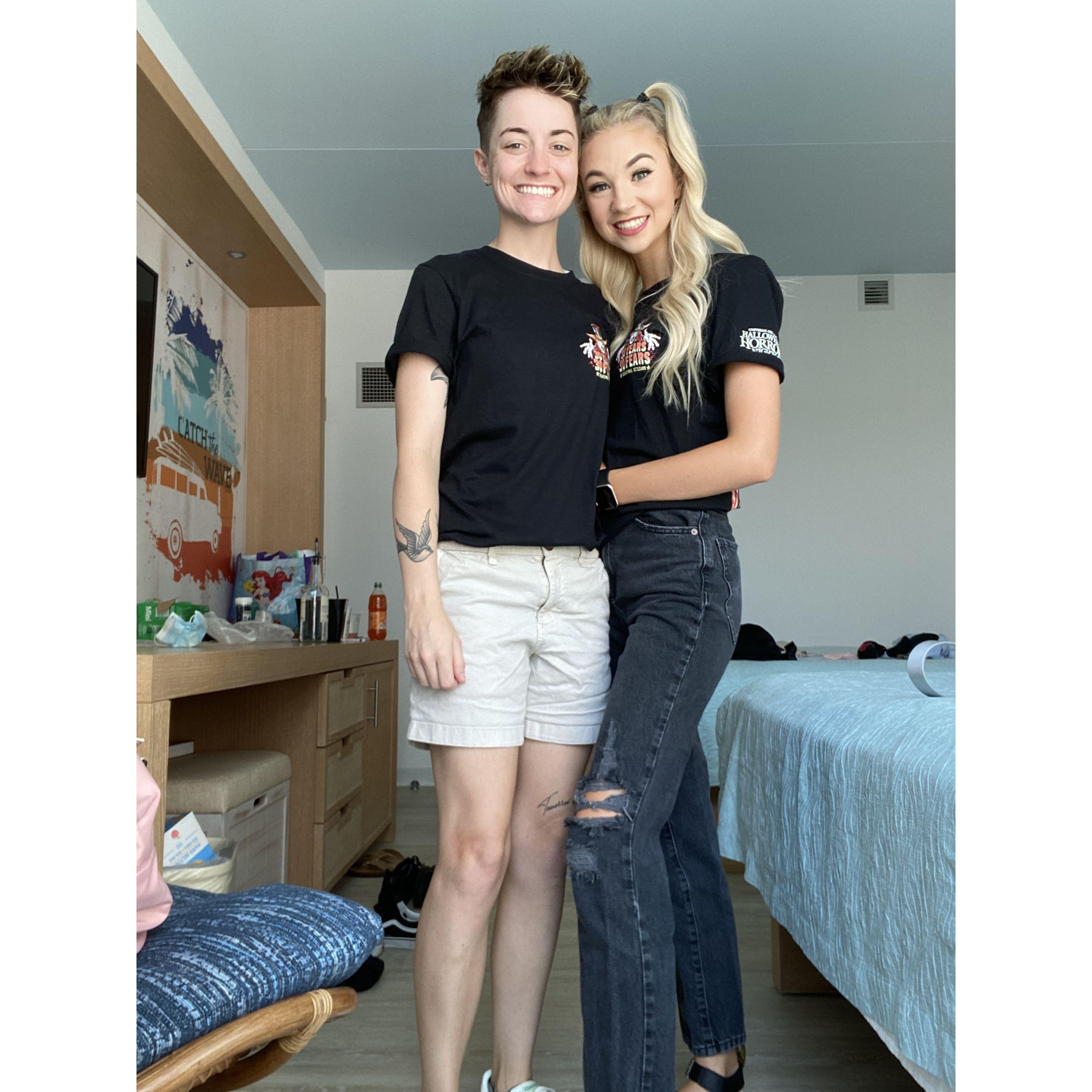 Our first Halloween Horror Nights together! September 3rd, 2021