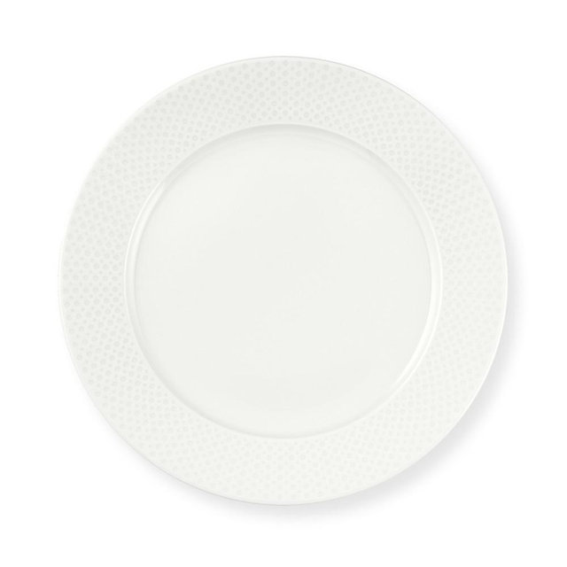 Pillivuyt Perle Porcelain Dinner Plates, Set of 4