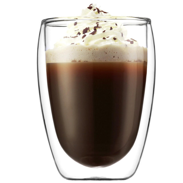 Bodum Pavina Set of 2 Double Walled 12 Oz. Glasses