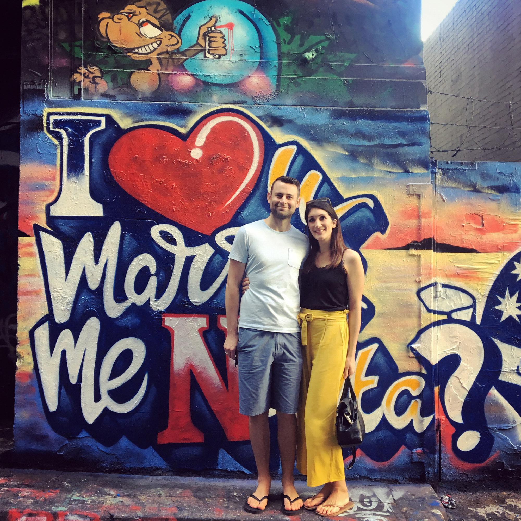 Exploring Melbourne's alleyways
