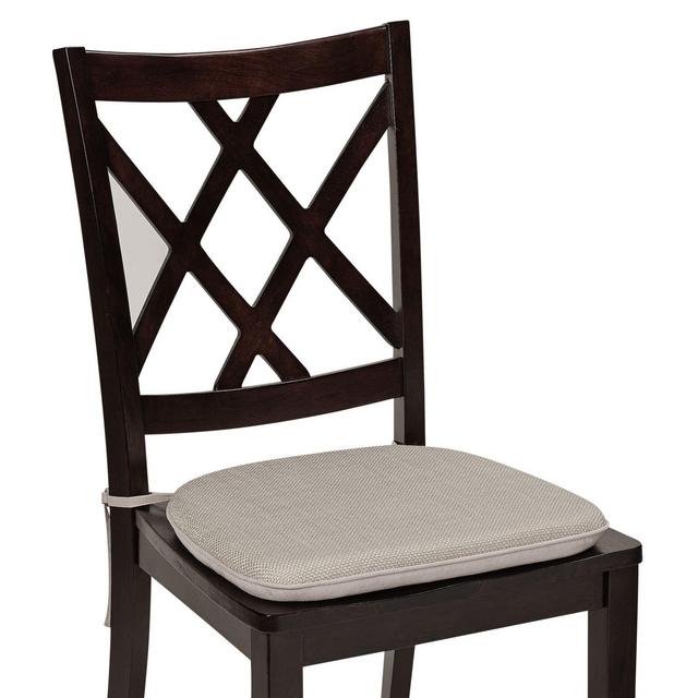 Mayfair Foam Chair Pad in Taupe