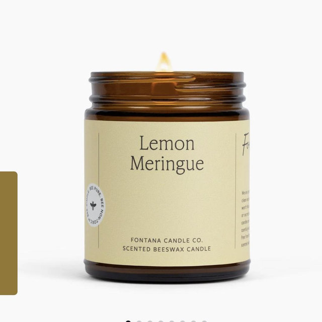 Lemon Meringue Jar Candle