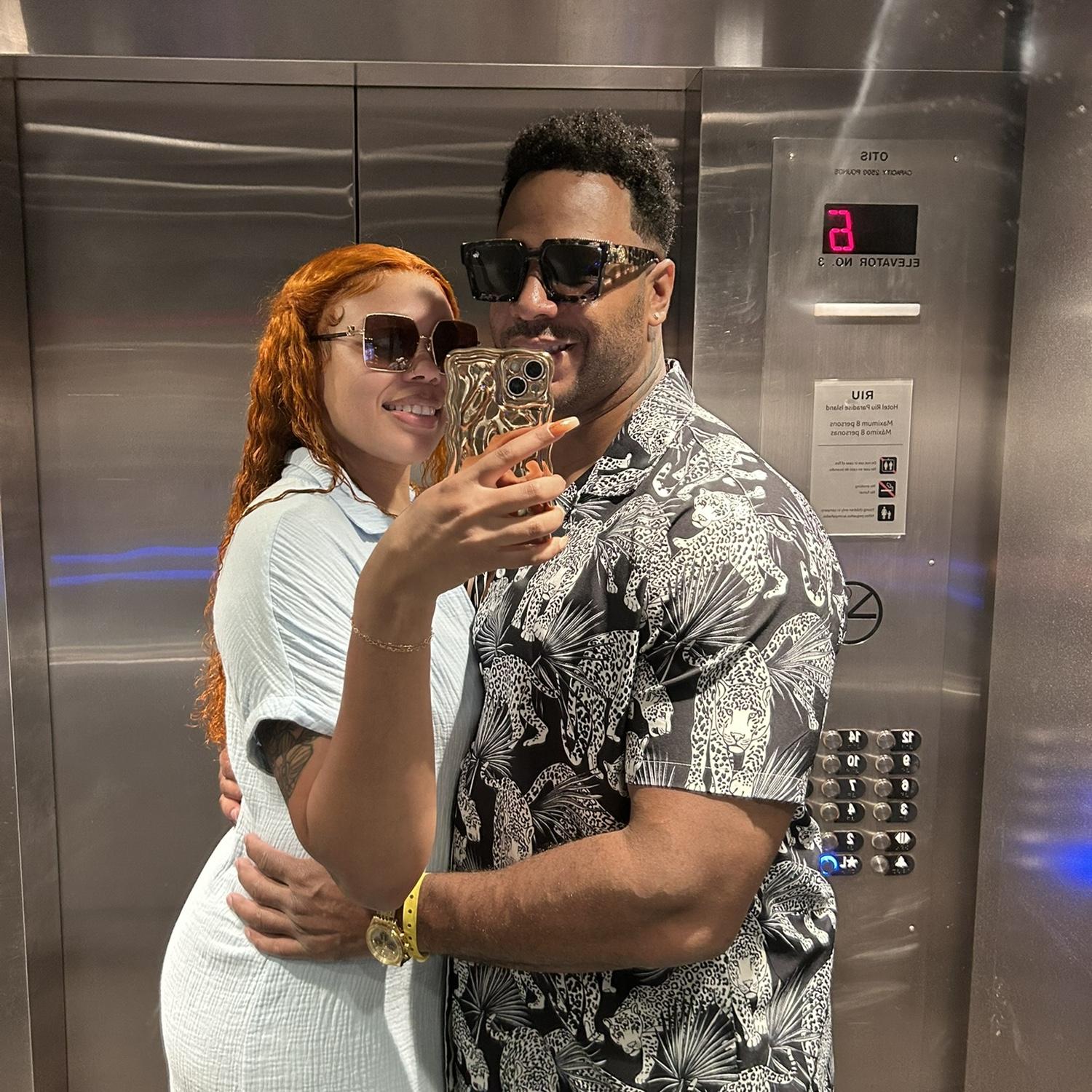 On the way to explore our resort :)