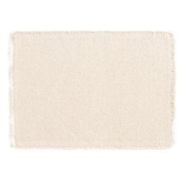 Neutral Woven Placemats with Natural Fringe Set of 4 - World Market
