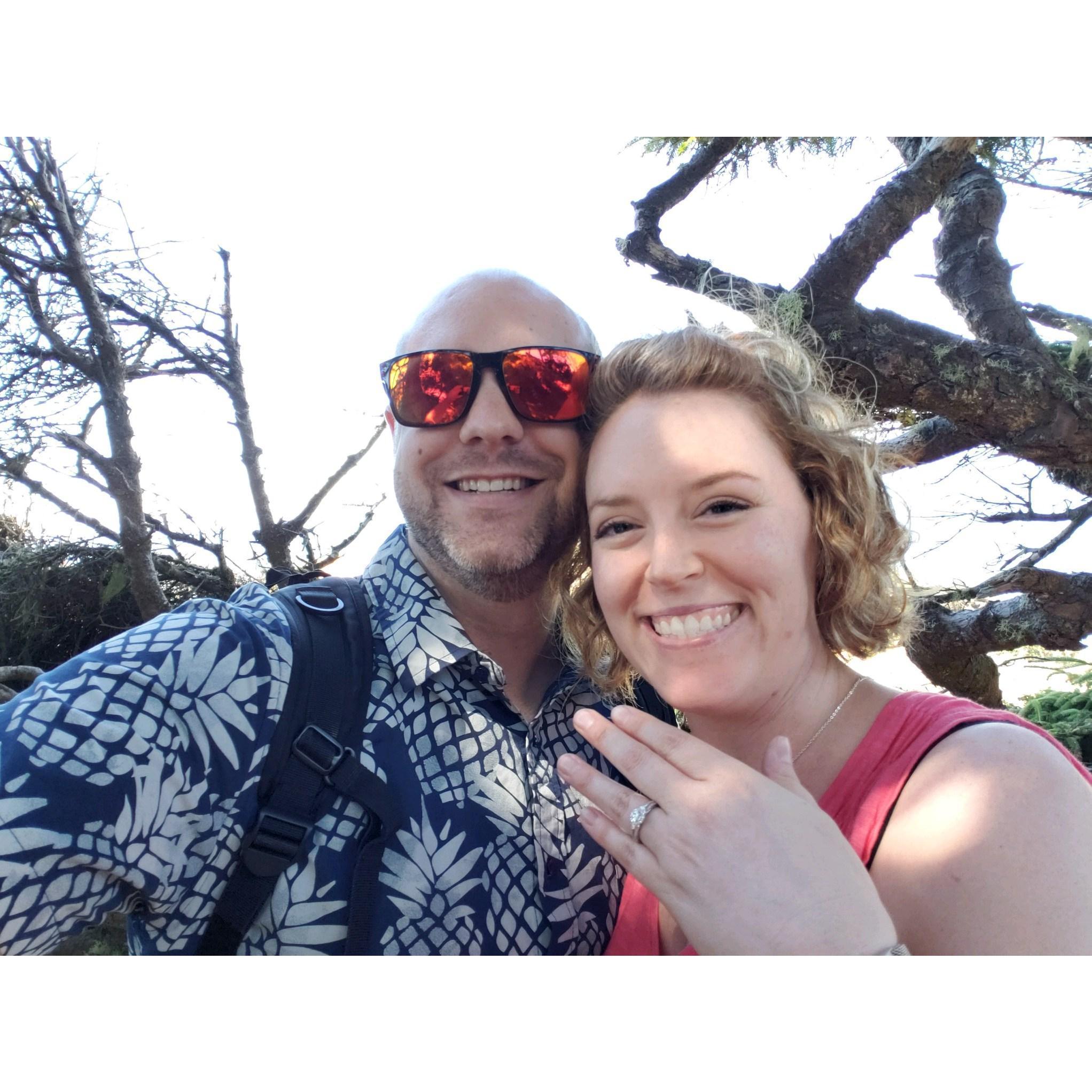 She said yes!