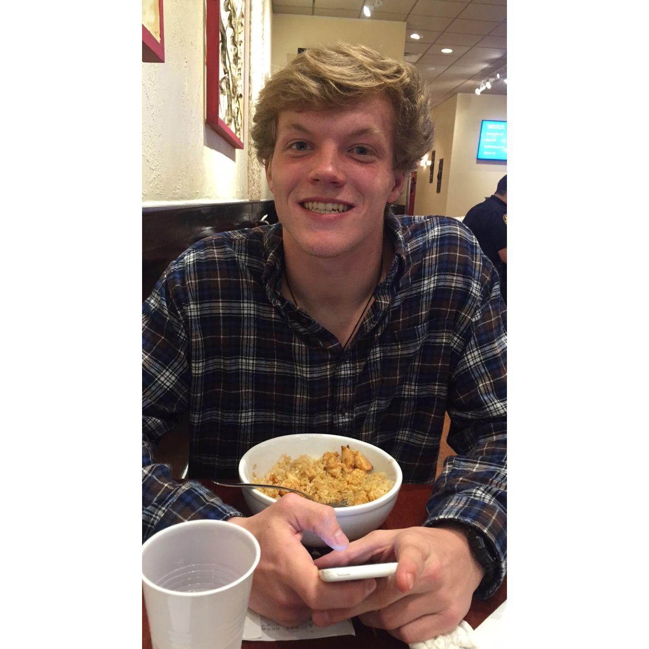 Our first date! Feb 27, 2016
