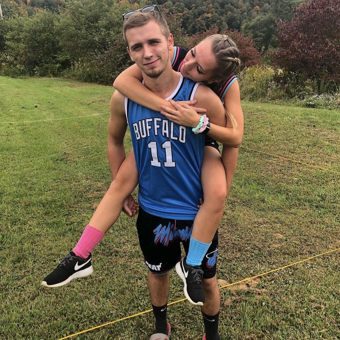 2020. We celebrate friend’s birthdays with a team Beer Olympics. We dress as basketball players.