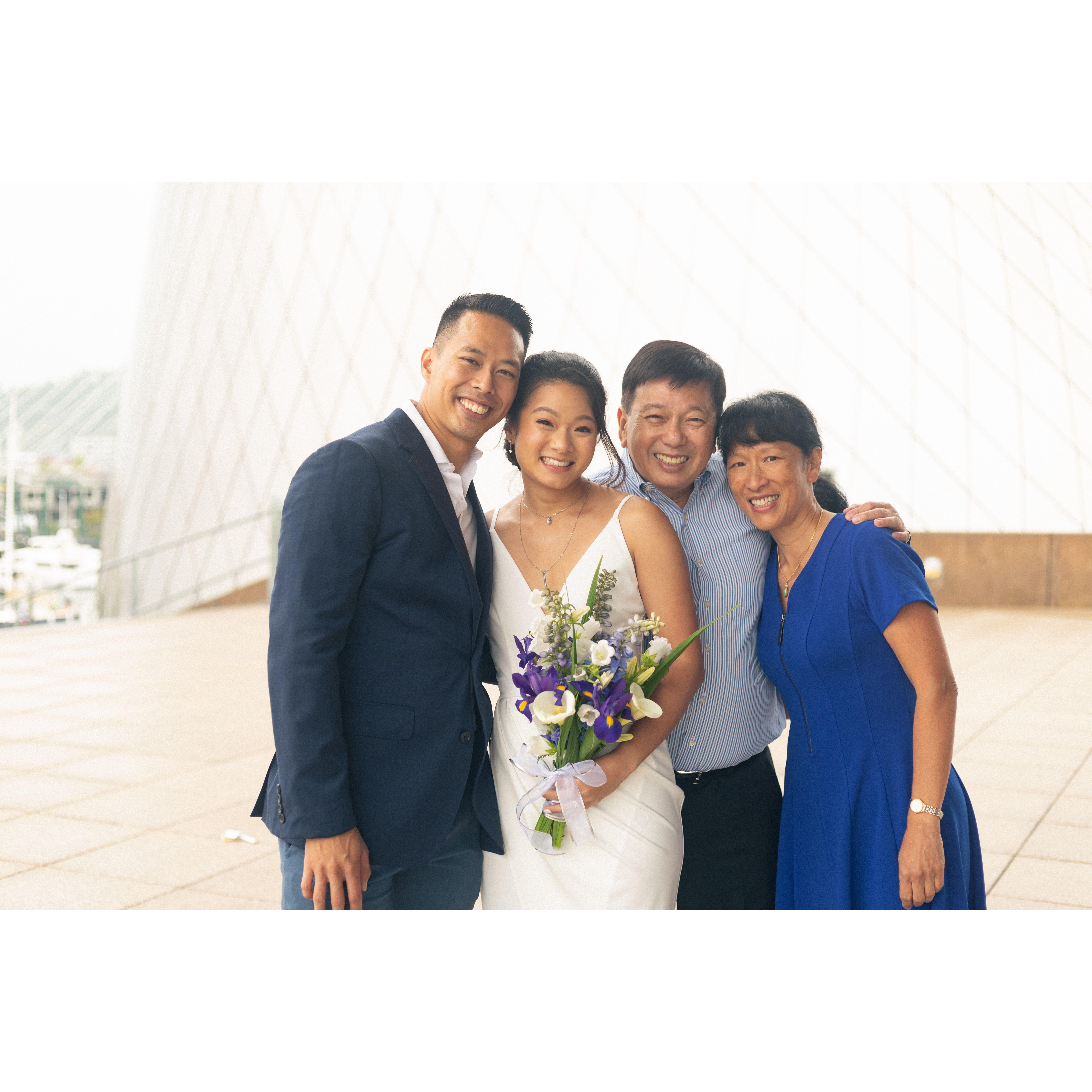 Loving new family