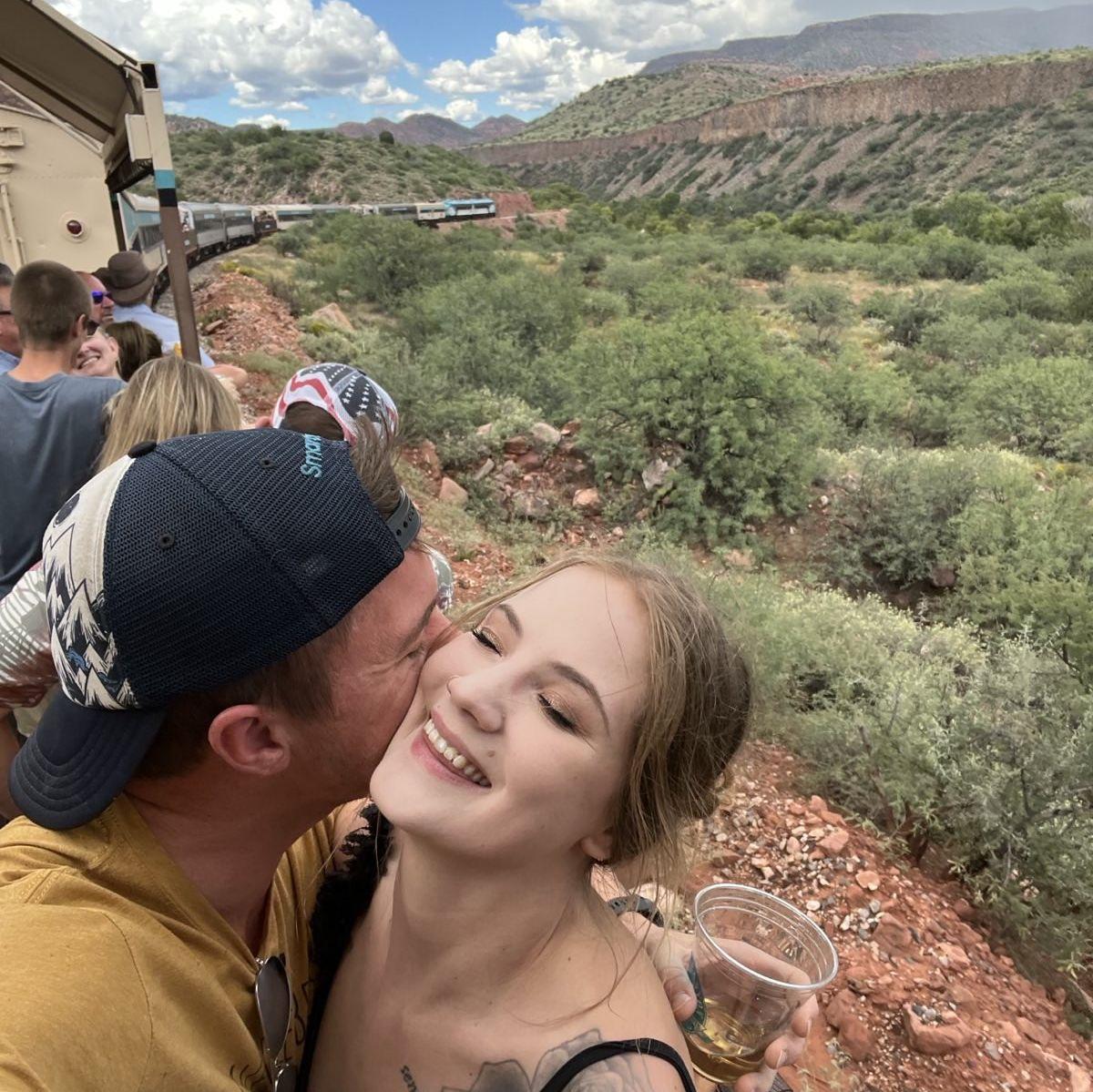 During our Arizona trip, we went on a train through the Verde Canyon