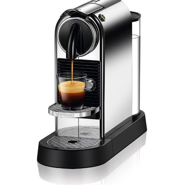 Nespresso CitiZ Espresso Machine by De'Longhi, Chrome