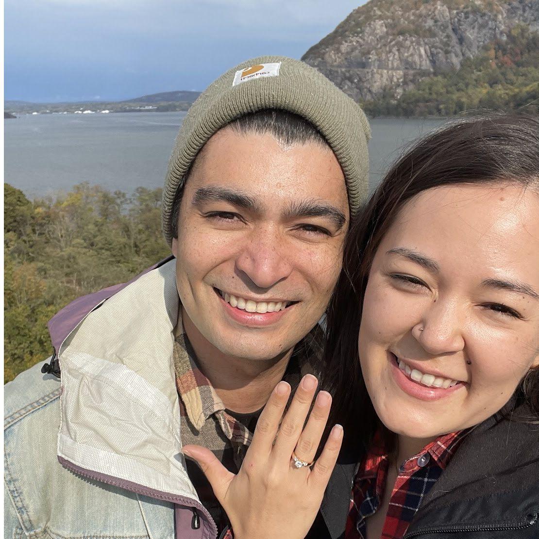 She said yes!