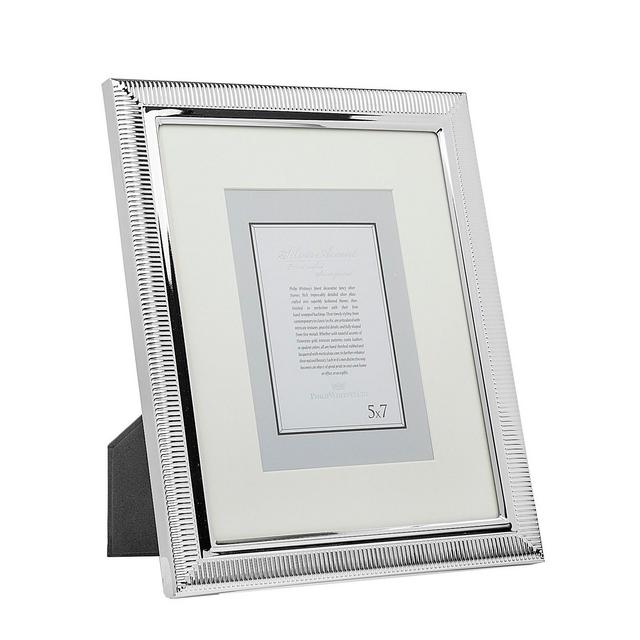 Philip Whitney Beveled Stripes Frame - 8x10
