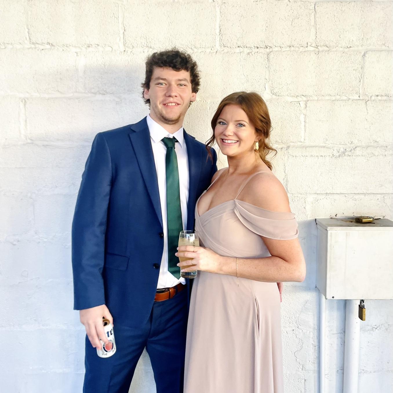 At our friends' Julie and Adam's wedding!