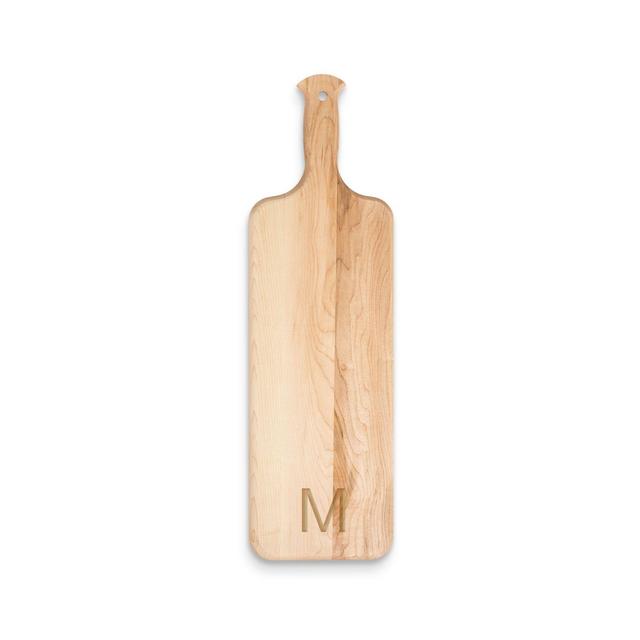 J.K. Adams Monogrammed "M" Paddle Serving Board