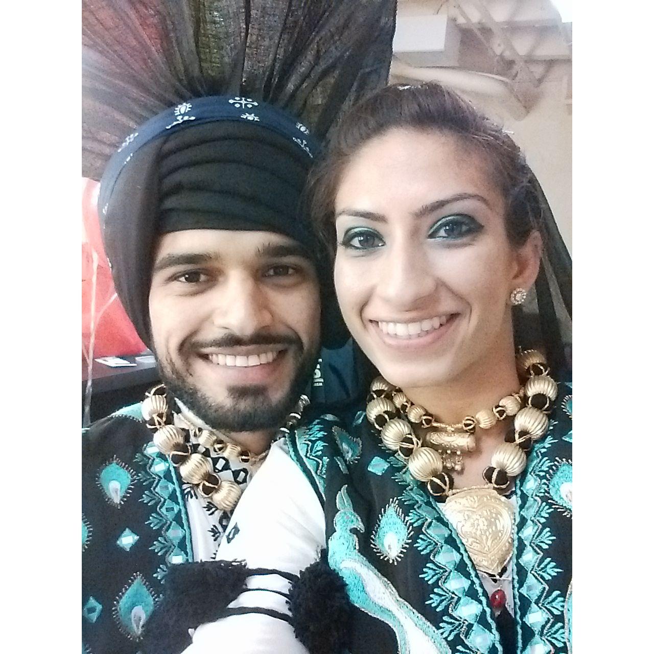 Our last performance in college...