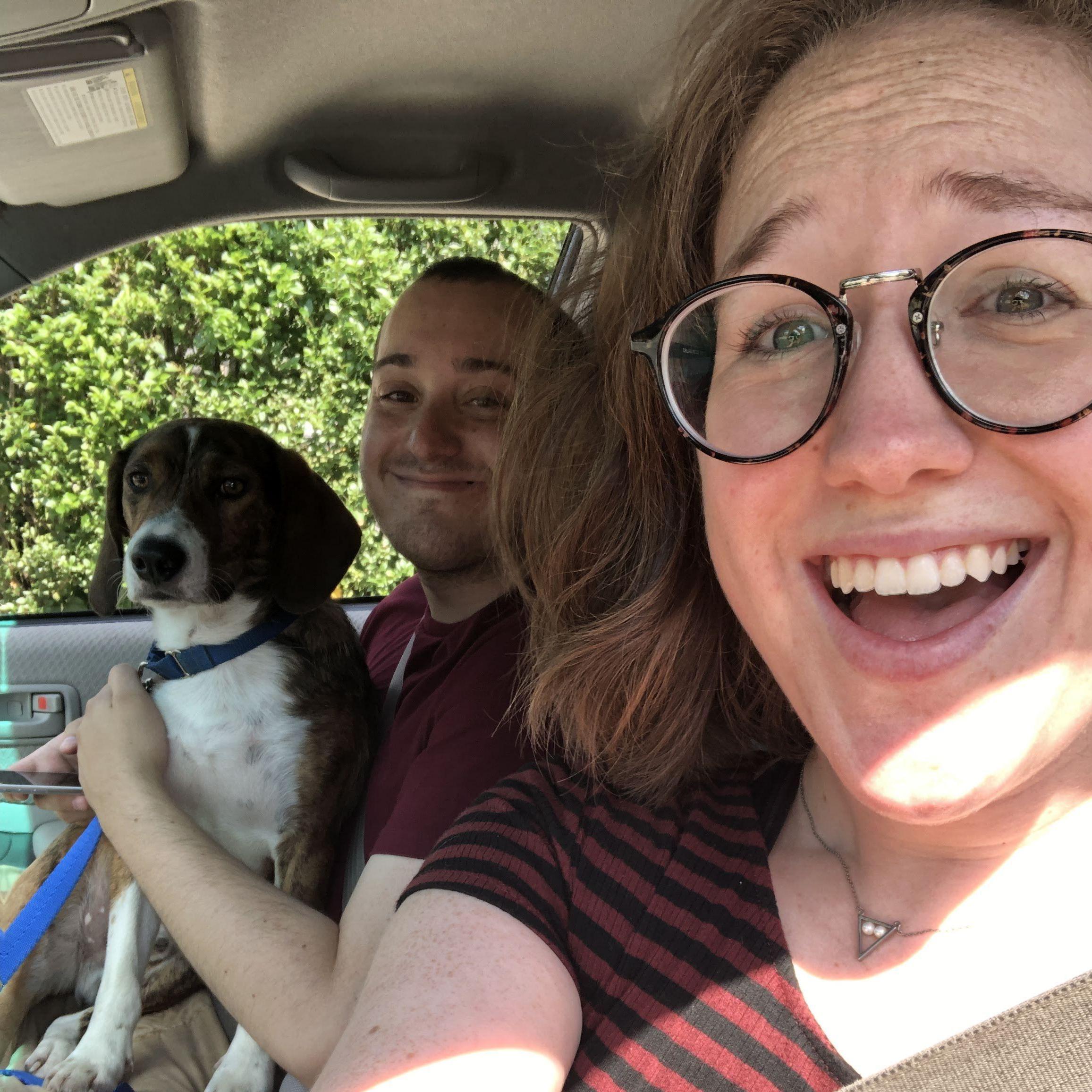 Driving home from getting Flapjack!