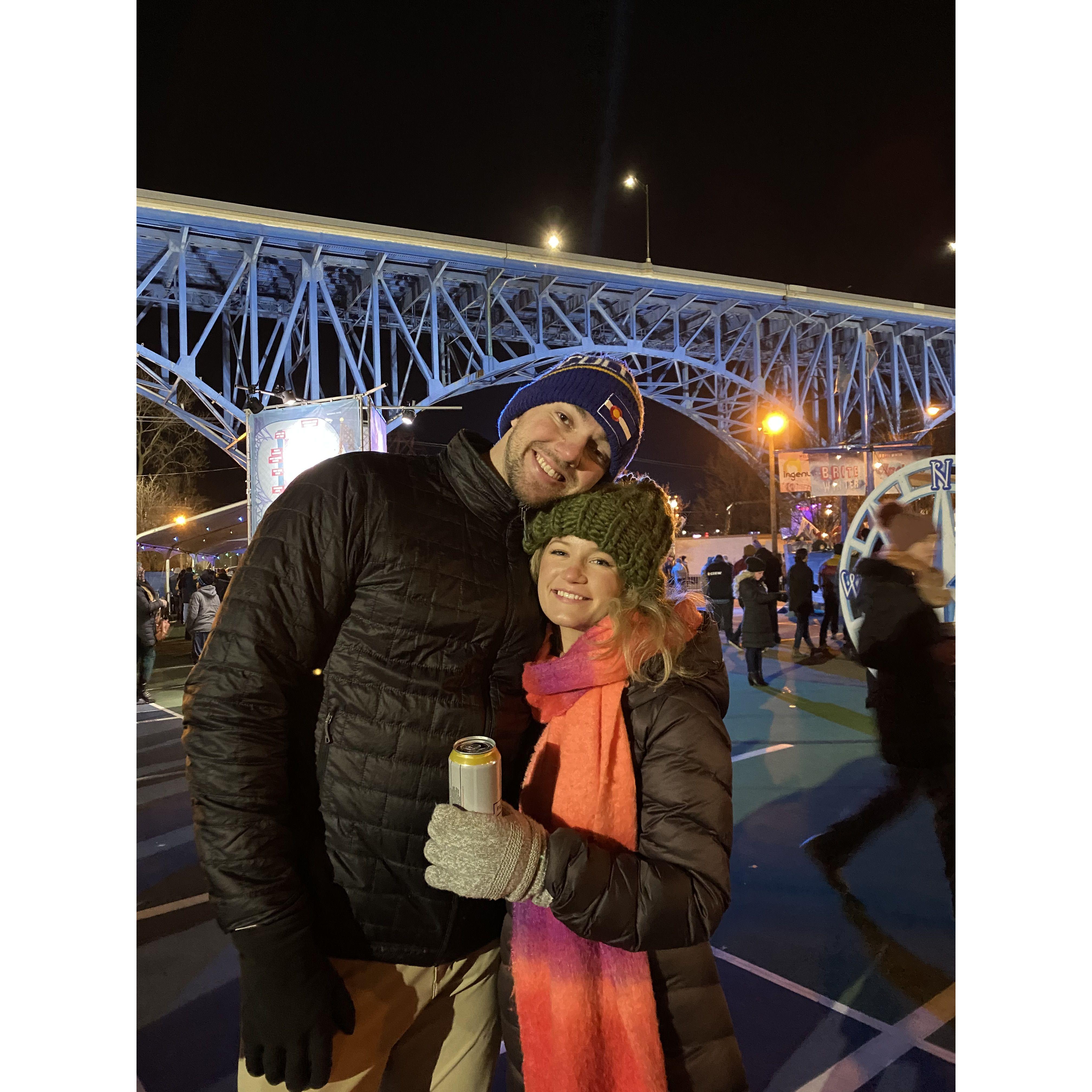 Who knew an outdoor music festival in Cleveland in the middle of February could be so fun?