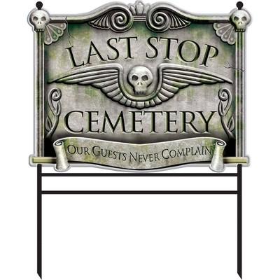 Halloween Cemetery Vac Form with Stakes